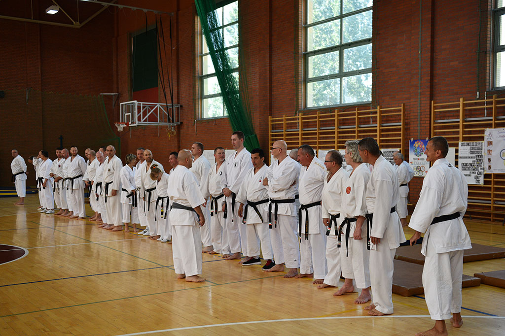 W Legnicy odbył się letni staż karate z Giuseppe Beghetto