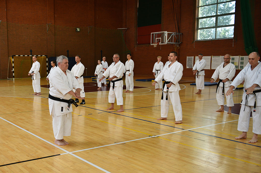 W Legnicy odbył się letni staż karate z Giuseppe Beghetto