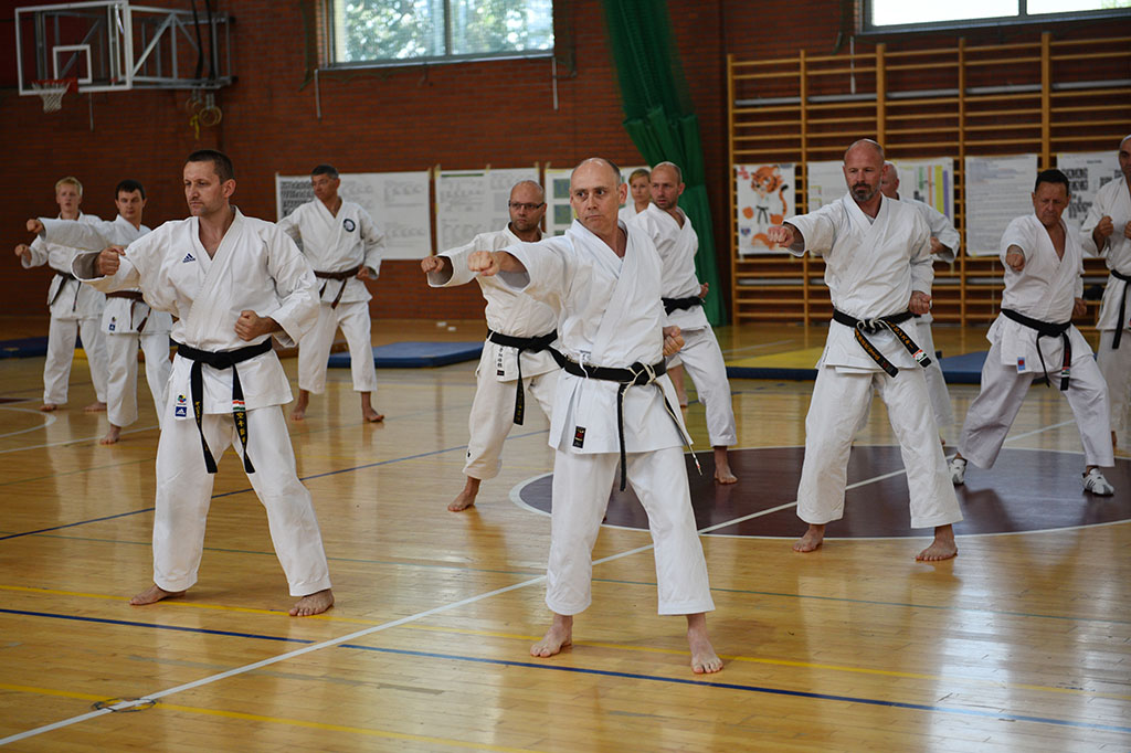 W Legnicy odbył się letni staż karate z Giuseppe Beghetto