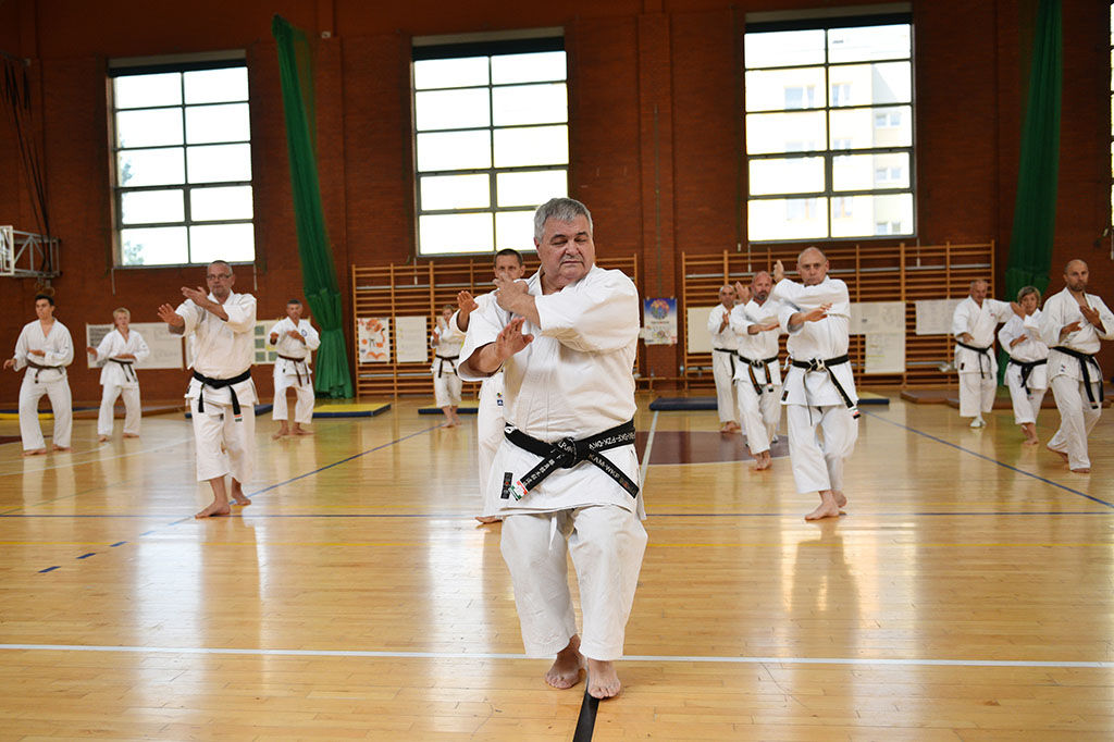 W Legnicy odbył się letni staż karate z Giuseppe Beghetto