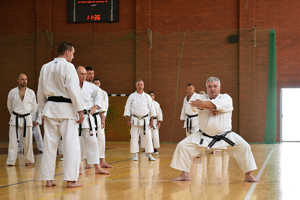 W Legnicy odbył się letni staż karate z Giuseppe Beghetto