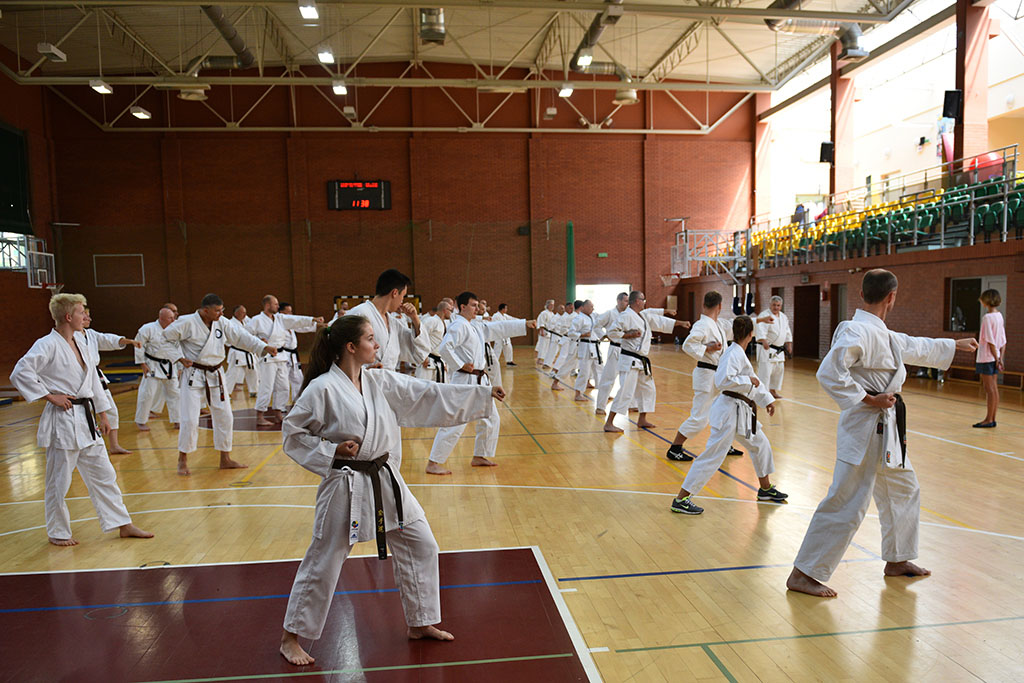 W Legnicy odbył się letni staż karate z Giuseppe Beghetto