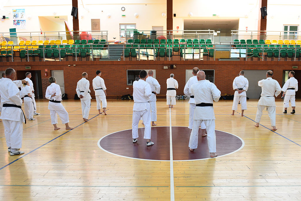 W Legnicy odbył się letni staż karate z Giuseppe Beghetto