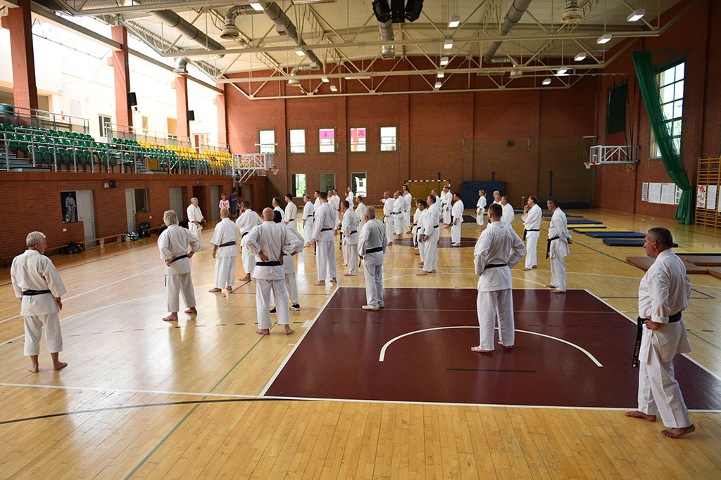 W Legnicy odbył się letni staż karate z Giuseppe Beghetto