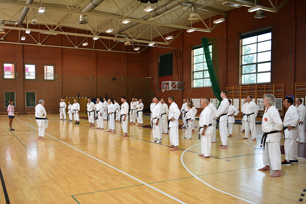 W Legnicy odbył się letni staż karate z Giuseppe Beghetto