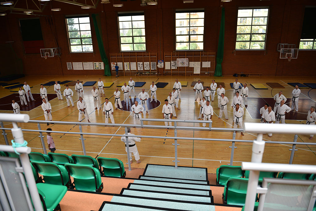 W Legnicy odbył się letni staż karate z Giuseppe Beghetto