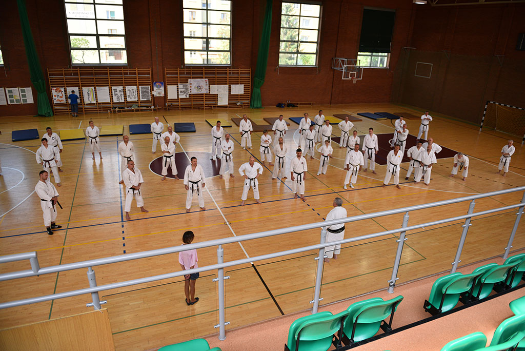 W Legnicy odbył się letni staż karate z Giuseppe Beghetto