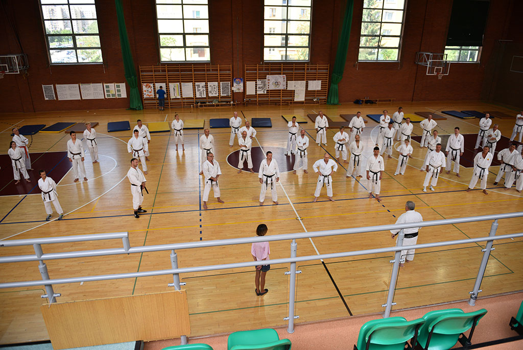 W Legnicy odbył się letni staż karate z Giuseppe Beghetto