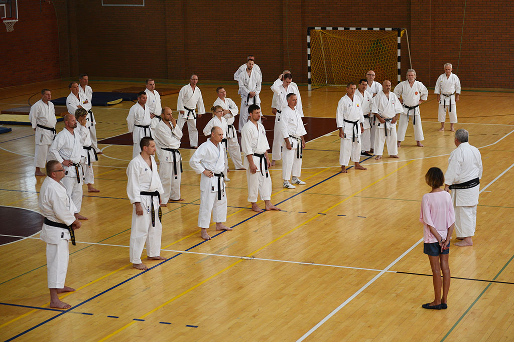 W Legnicy odbył się letni staż karate z Giuseppe Beghetto