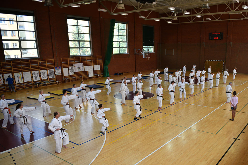 W Legnicy odbył się letni staż karate z Giuseppe Beghetto