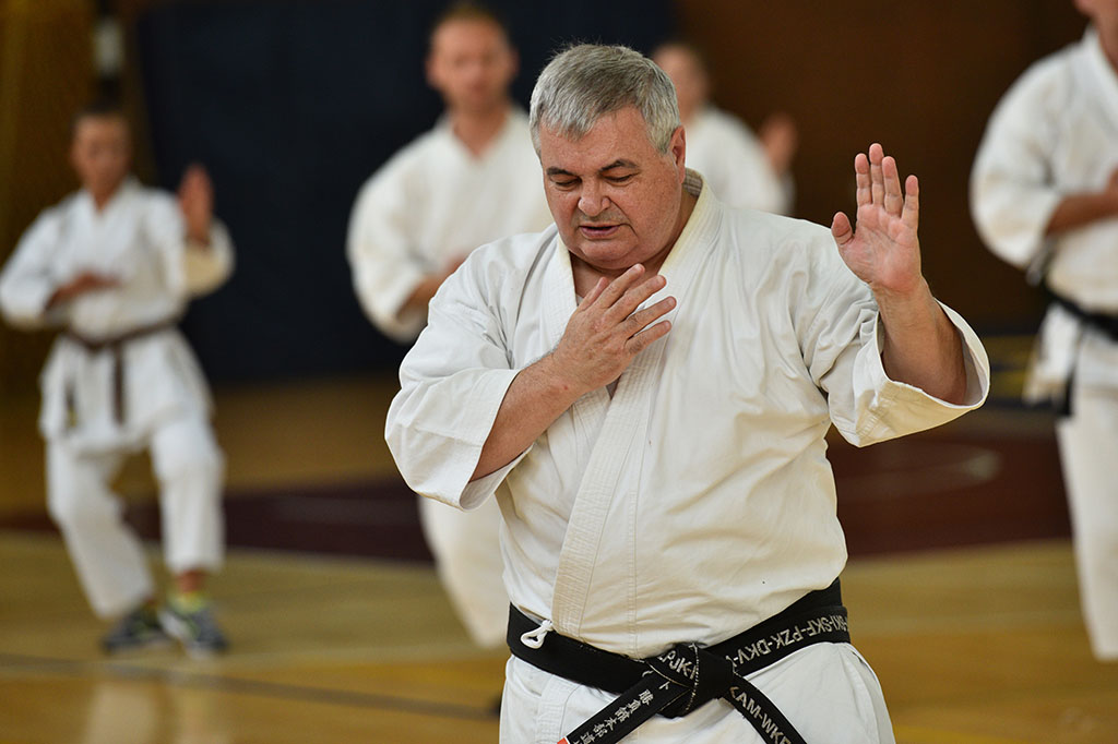 W Legnicy odbył się letni staż karate z Giuseppe Beghetto
