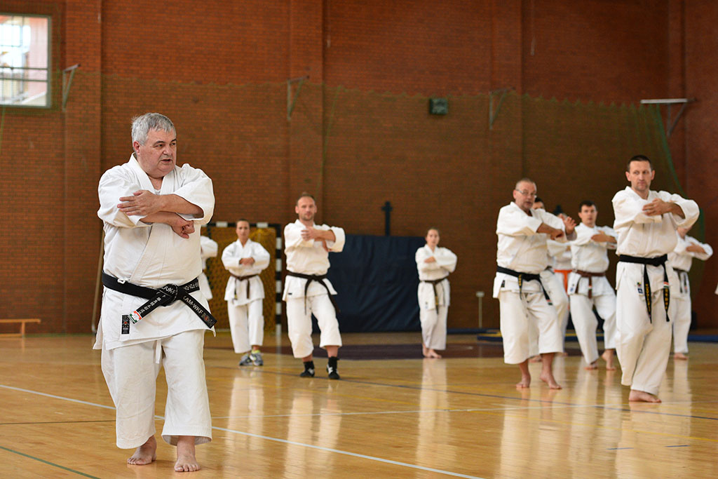 W Legnicy odbył się letni staż karate z Giuseppe Beghetto