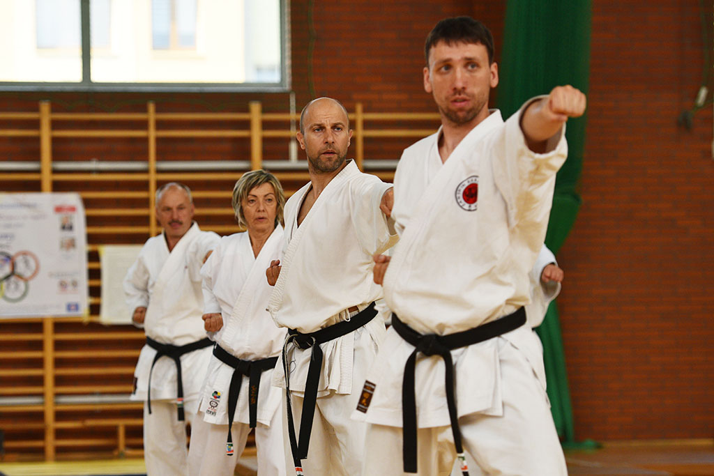 W Legnicy odbył się letni staż karate z Giuseppe Beghetto