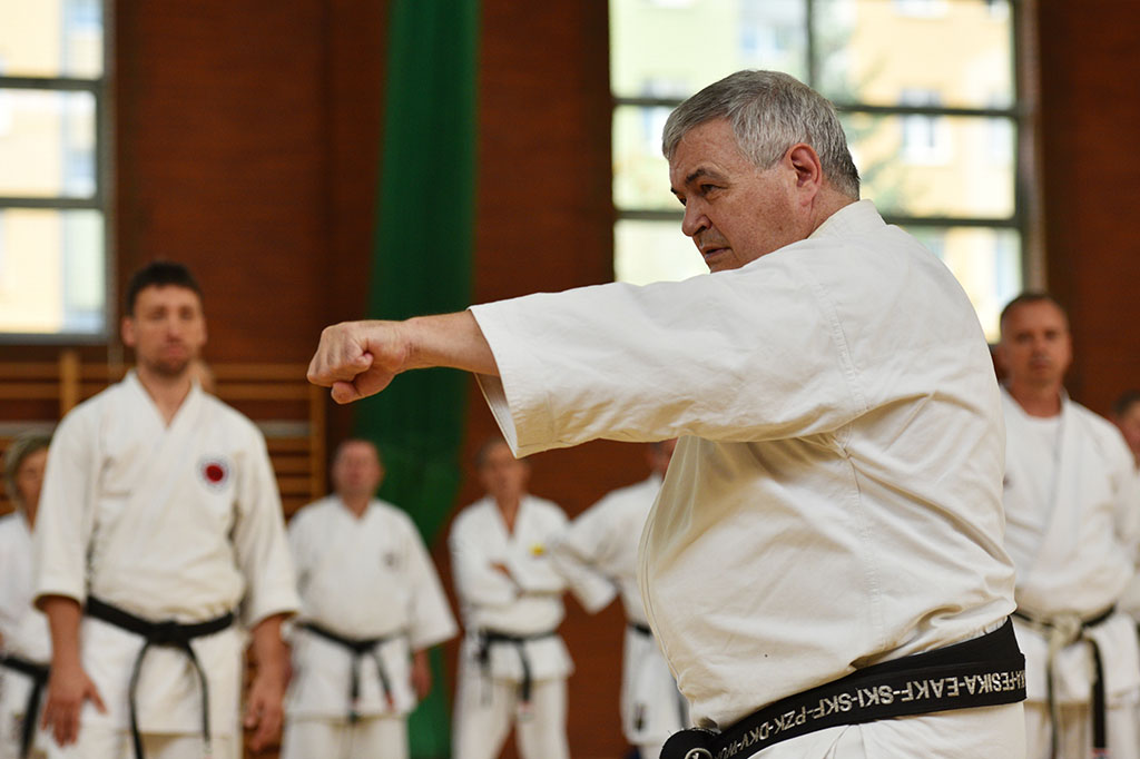 W Legnicy odbył się letni staż karate z Giuseppe Beghetto