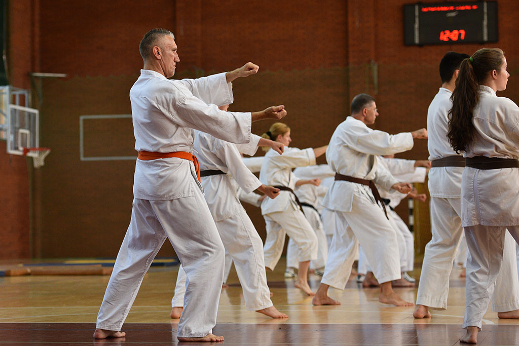 W Legnicy odbył się letni staż karate z Giuseppe Beghetto