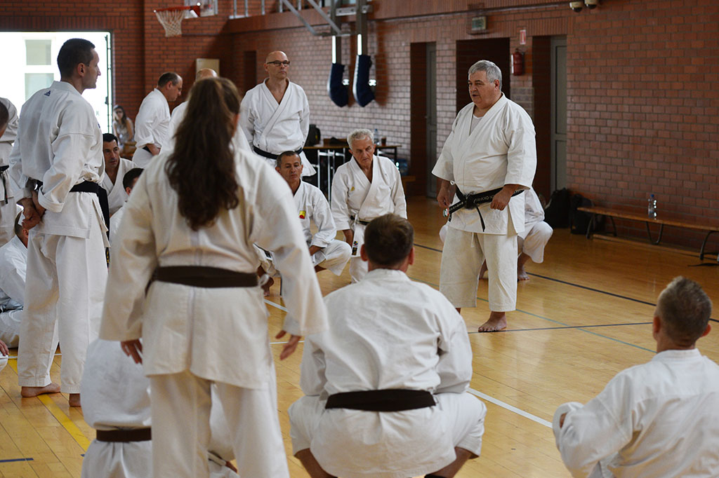 W Legnicy odbył się letni staż karate z Giuseppe Beghetto