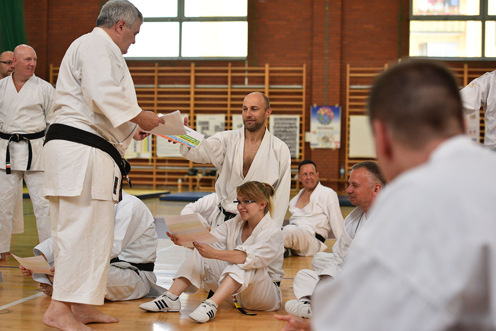 W Legnicy odbył się letni staż karate z Giuseppe Beghetto