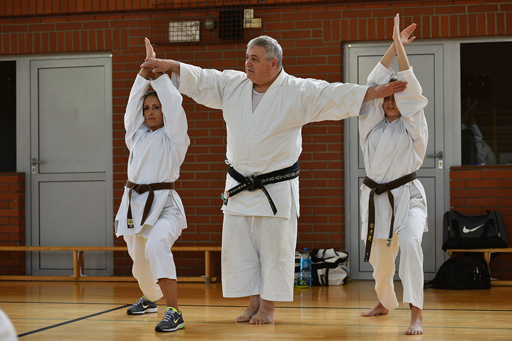 W Legnicy odbył się letni staż karate z Giuseppe Beghetto