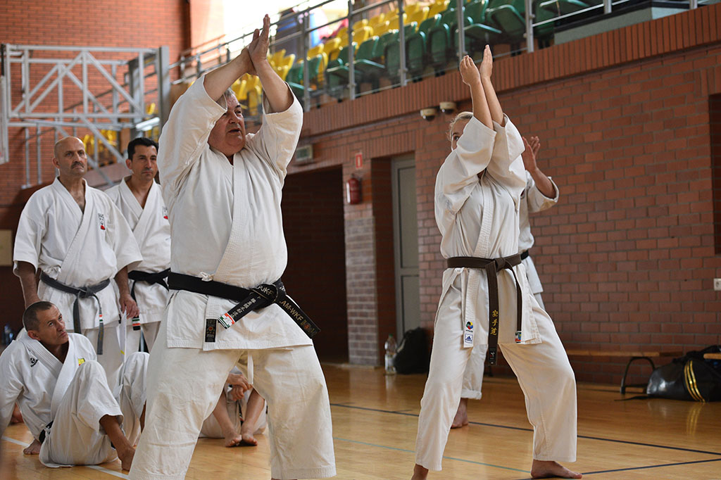 W Legnicy odbył się letni staż karate z Giuseppe Beghetto