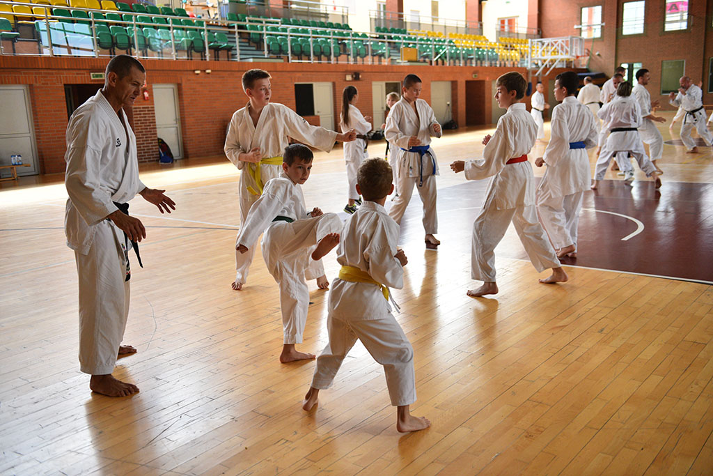 W Legnicy odbył się letni staż karate z Giuseppe Beghetto