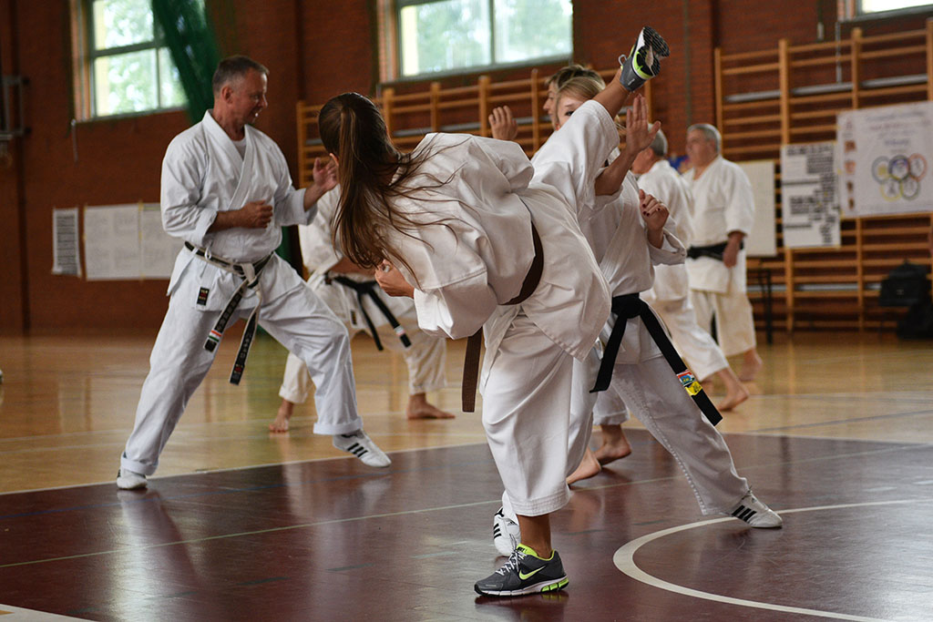 W Legnicy odbył się letni staż karate z Giuseppe Beghetto