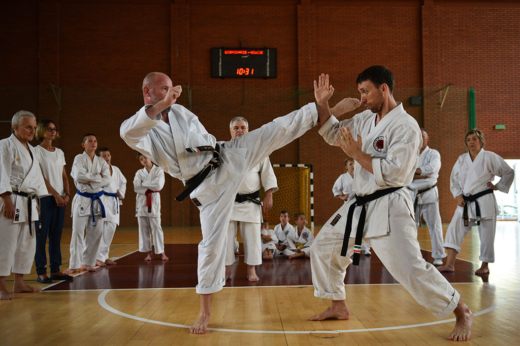 W Legnicy odbył się letni staż karate z Giuseppe Beghetto