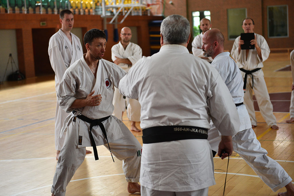 W Legnicy odbył się letni staż karate z Giuseppe Beghetto