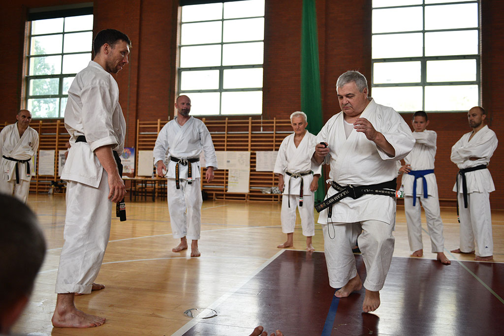 W Legnicy odbył się letni staż karate z Giuseppe Beghetto