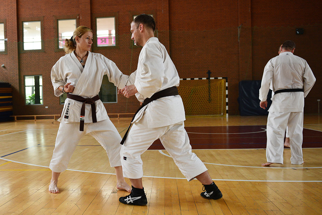 W Legnicy odbył się letni staż karate z Giuseppe Beghetto