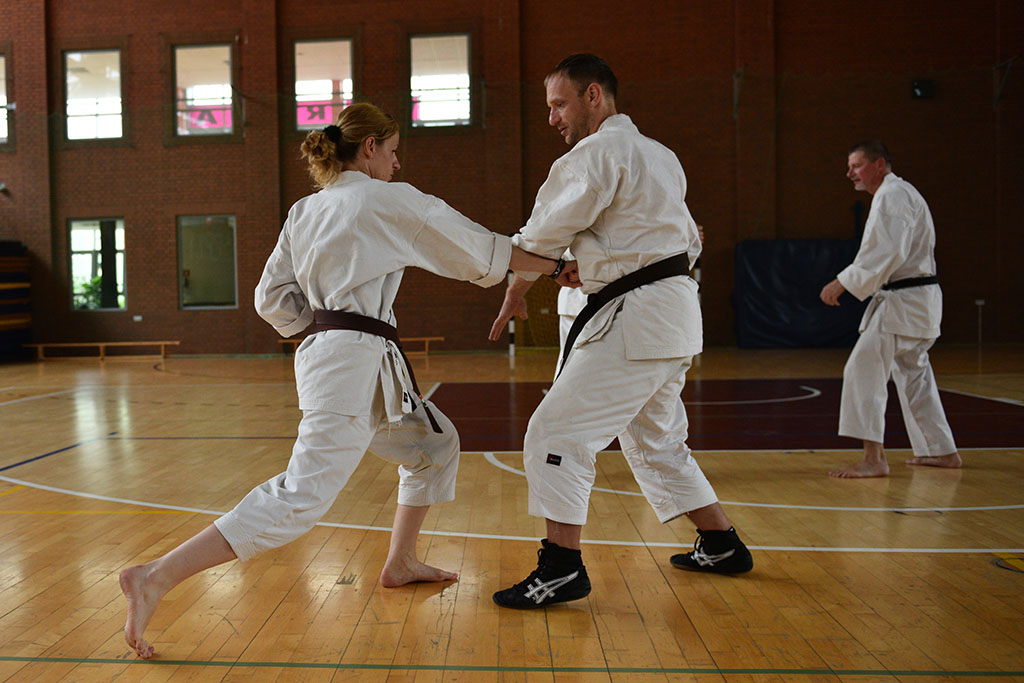 W Legnicy odbył się letni staż karate z Giuseppe Beghetto