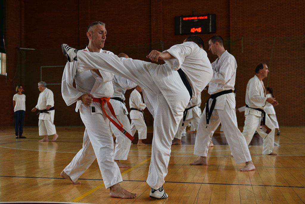 W Legnicy odbył się letni staż karate z Giuseppe Beghetto