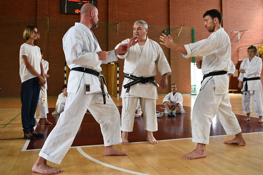 W Legnicy odbył się letni staż karate z Giuseppe Beghetto