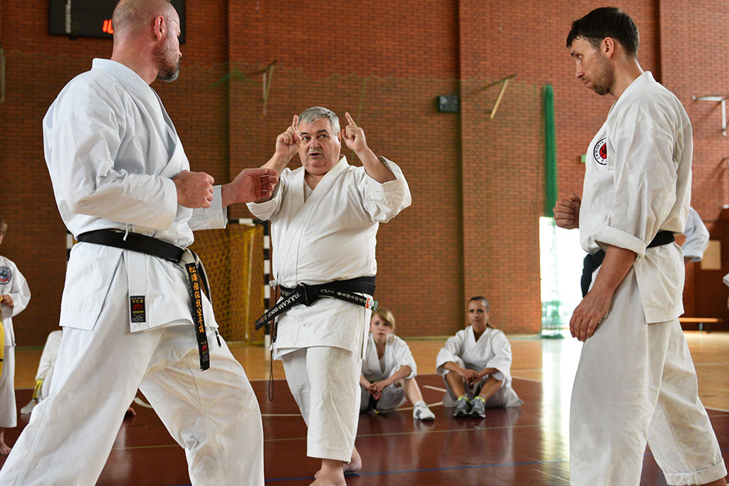 W Legnicy odbył się letni staż karate z Giuseppe Beghetto