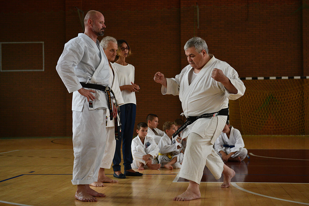 W Legnicy odbył się letni staż karate z Giuseppe Beghetto