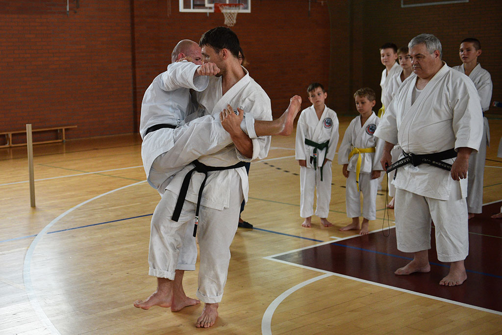 W Legnicy odbył się letni staż karate z Giuseppe Beghetto