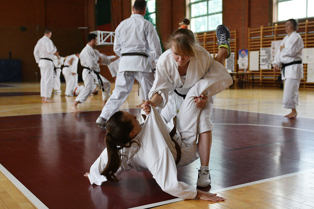 W Legnicy odbył się letni staż karate z Giuseppe Beghetto