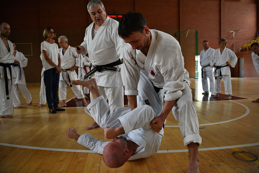 W Legnicy odbył się letni staż karate z Giuseppe Beghetto
