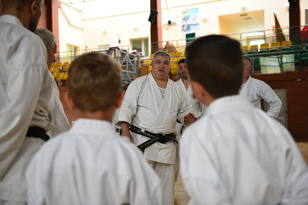 W Legnicy odbył się letni staż karate z Giuseppe Beghetto