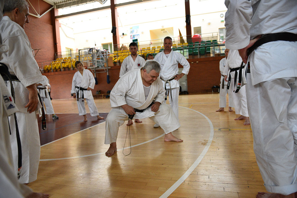 W Legnicy odbył się letni staż karate z Giuseppe Beghetto