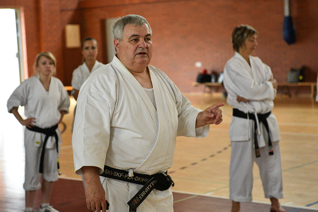 W Legnicy odbył się letni staż karate z Giuseppe Beghetto