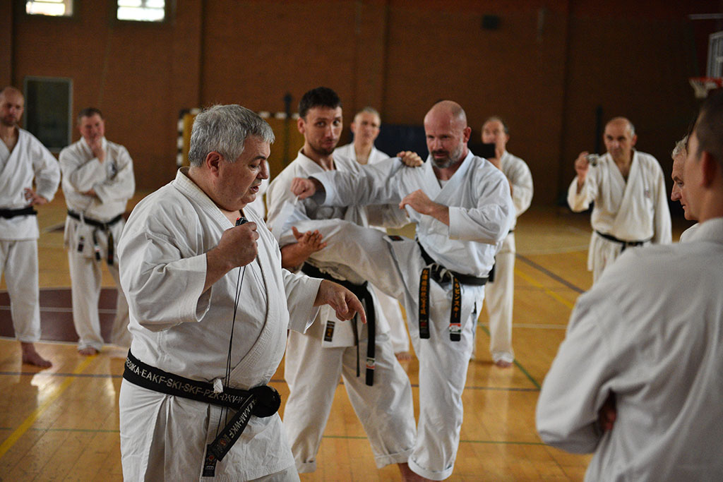 W Legnicy odbył się letni staż karate z Giuseppe Beghetto