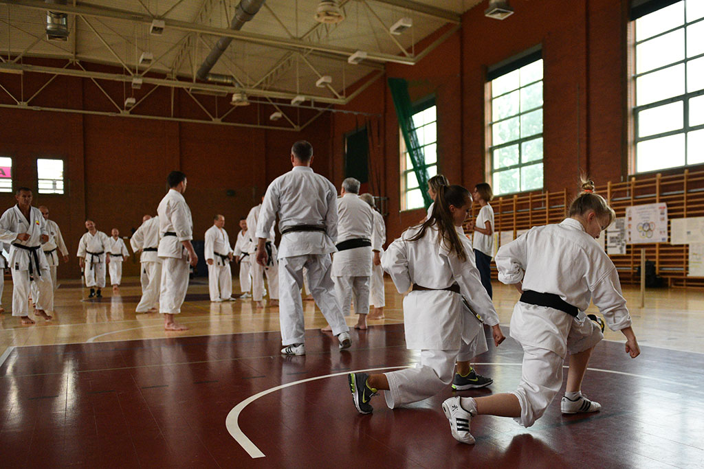 W Legnicy odbył się letni staż karate z Giuseppe Beghetto
