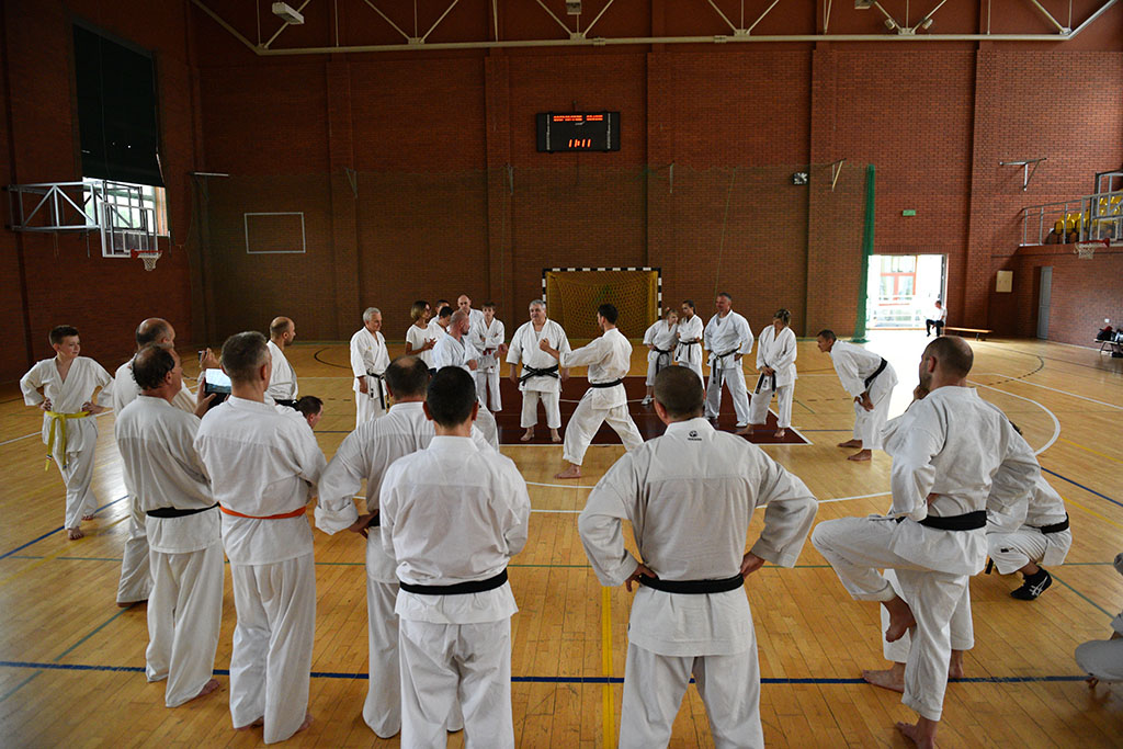 W Legnicy odbył się letni staż karate z Giuseppe Beghetto