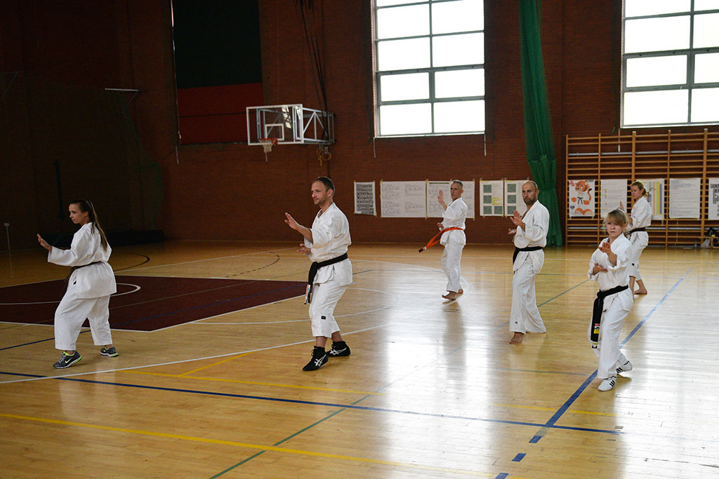 W Legnicy odbył się letni staż karate z Giuseppe Beghetto