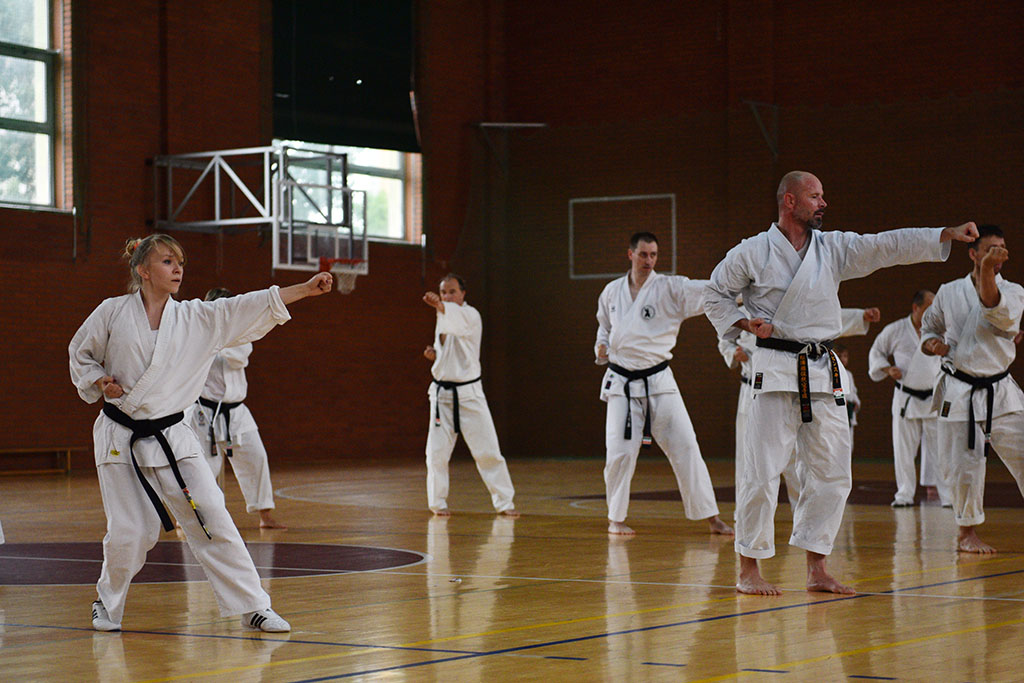 W Legnicy odbył się letni staż karate z Giuseppe Beghetto
