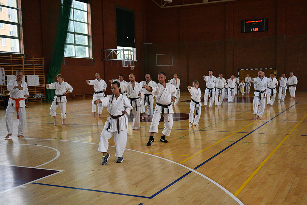 W Legnicy odbył się letni staż karate z Giuseppe Beghetto
