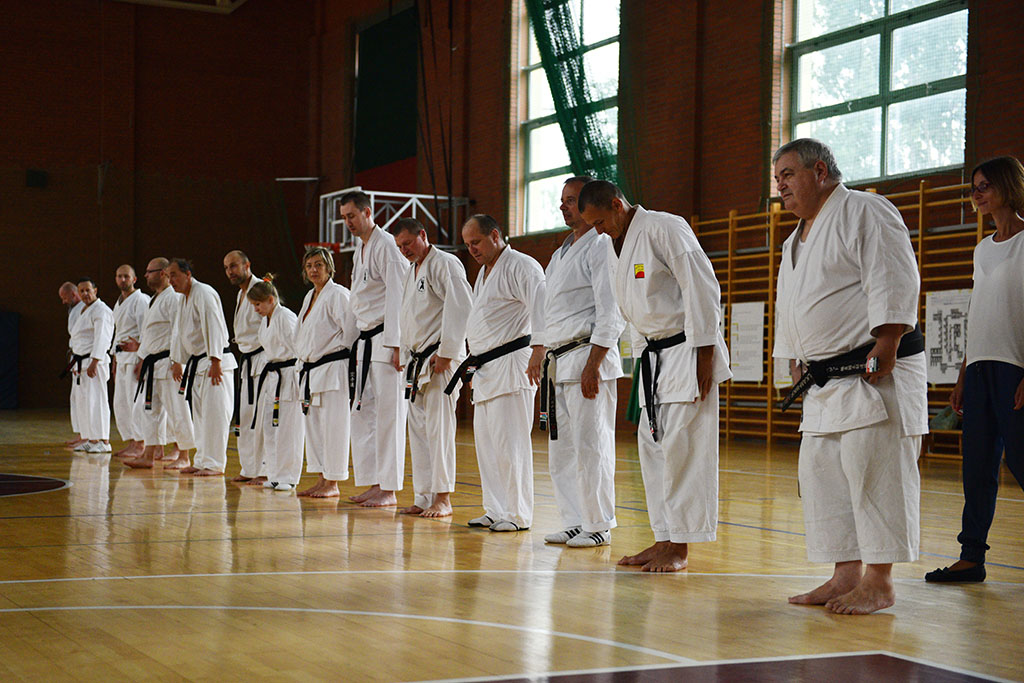 W Legnicy odbył się letni staż karate z Giuseppe Beghetto