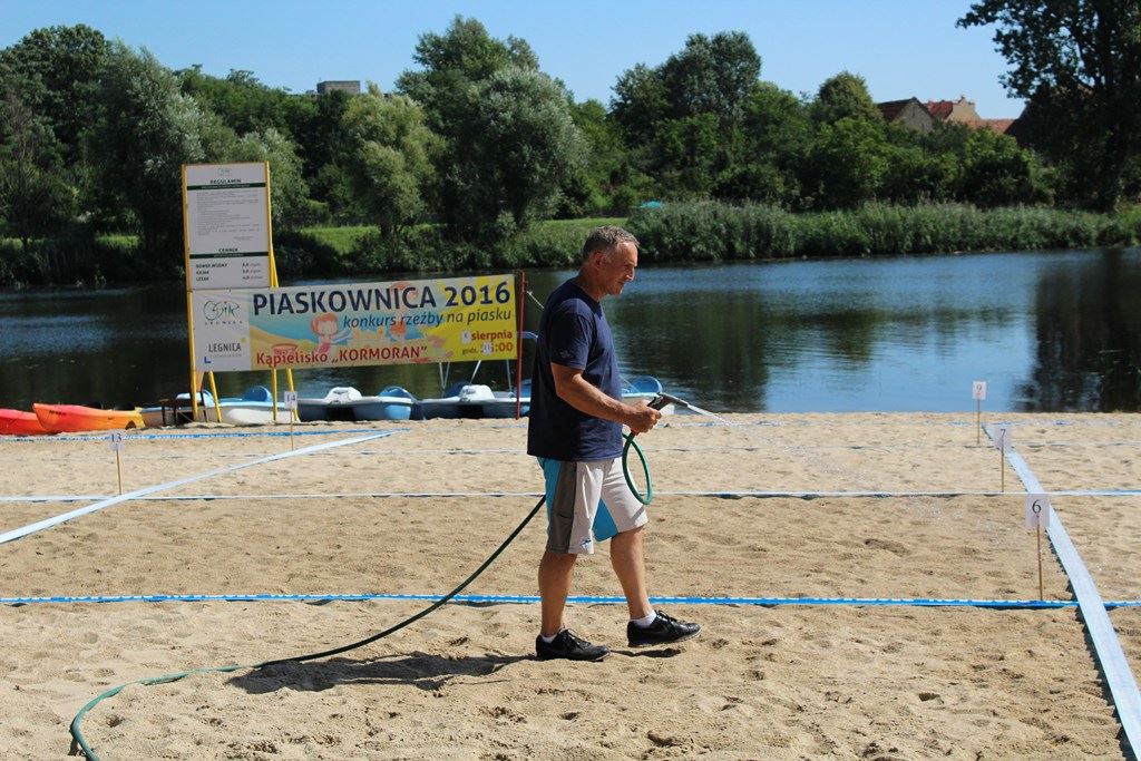 Na legnickim Kormoranie tworzyli wspaniałe rzeźby z piasku