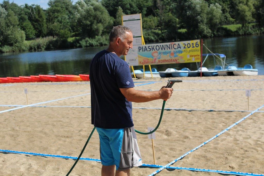 Na legnickim Kormoranie tworzyli wspaniałe rzeźby z piasku