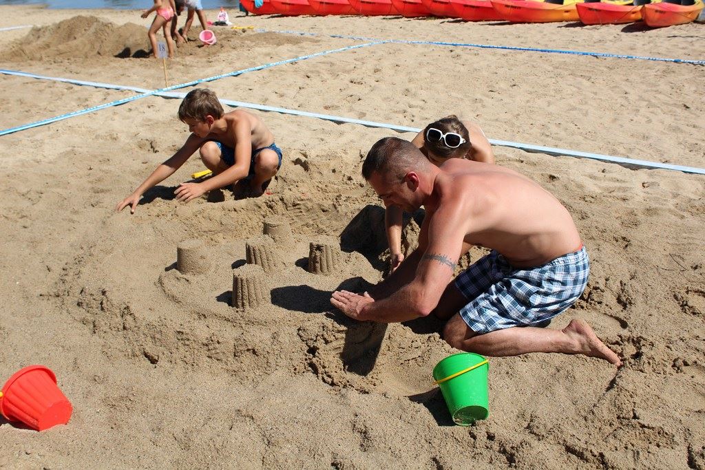Na legnickim Kormoranie tworzyli wspaniałe rzeźby z piasku
